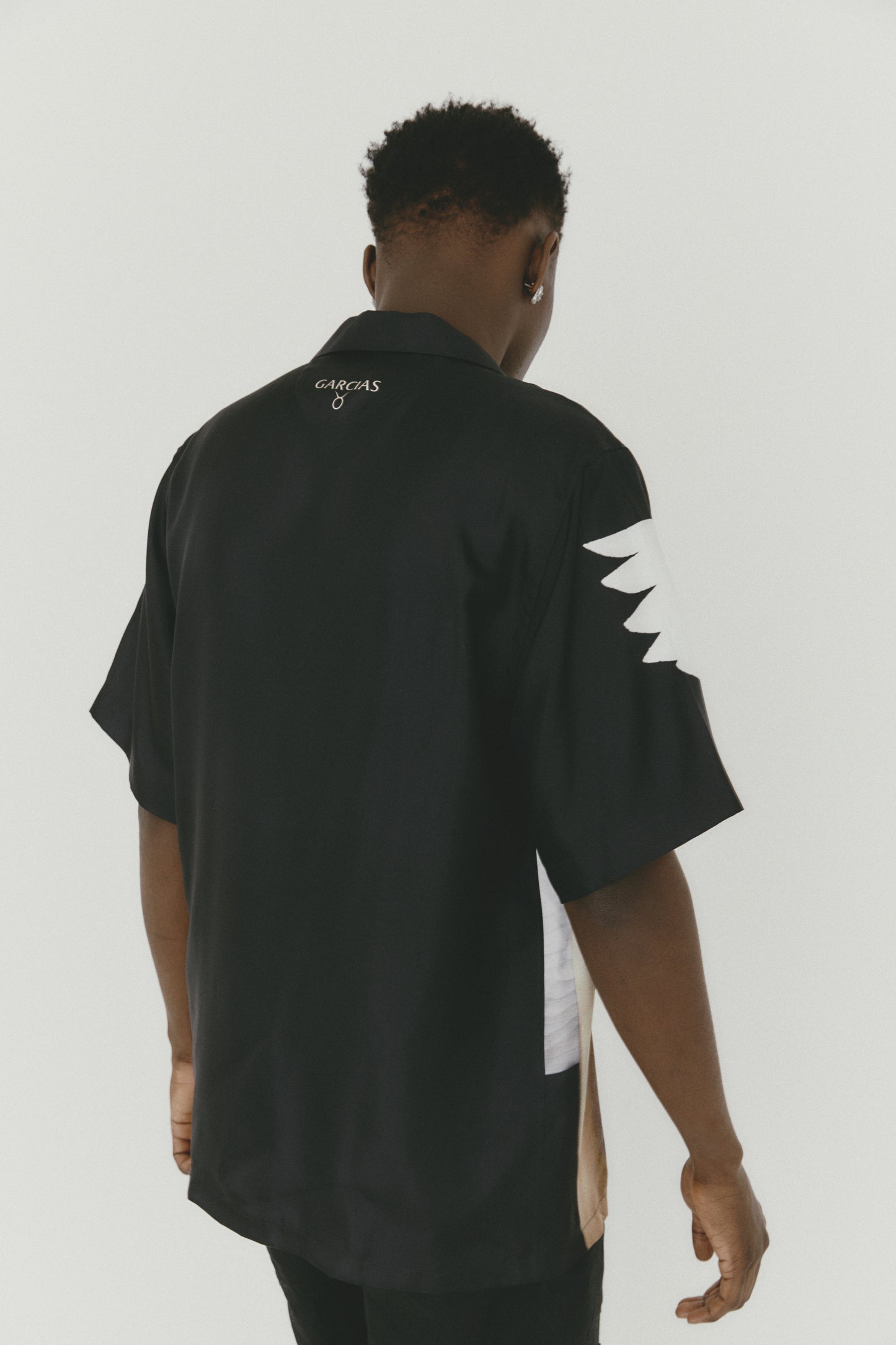 The Guardian Angel silk shirt