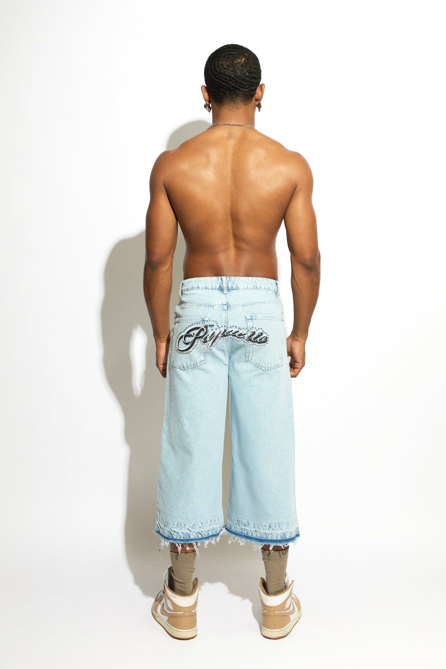 PAPACITO DENIM SHORTS