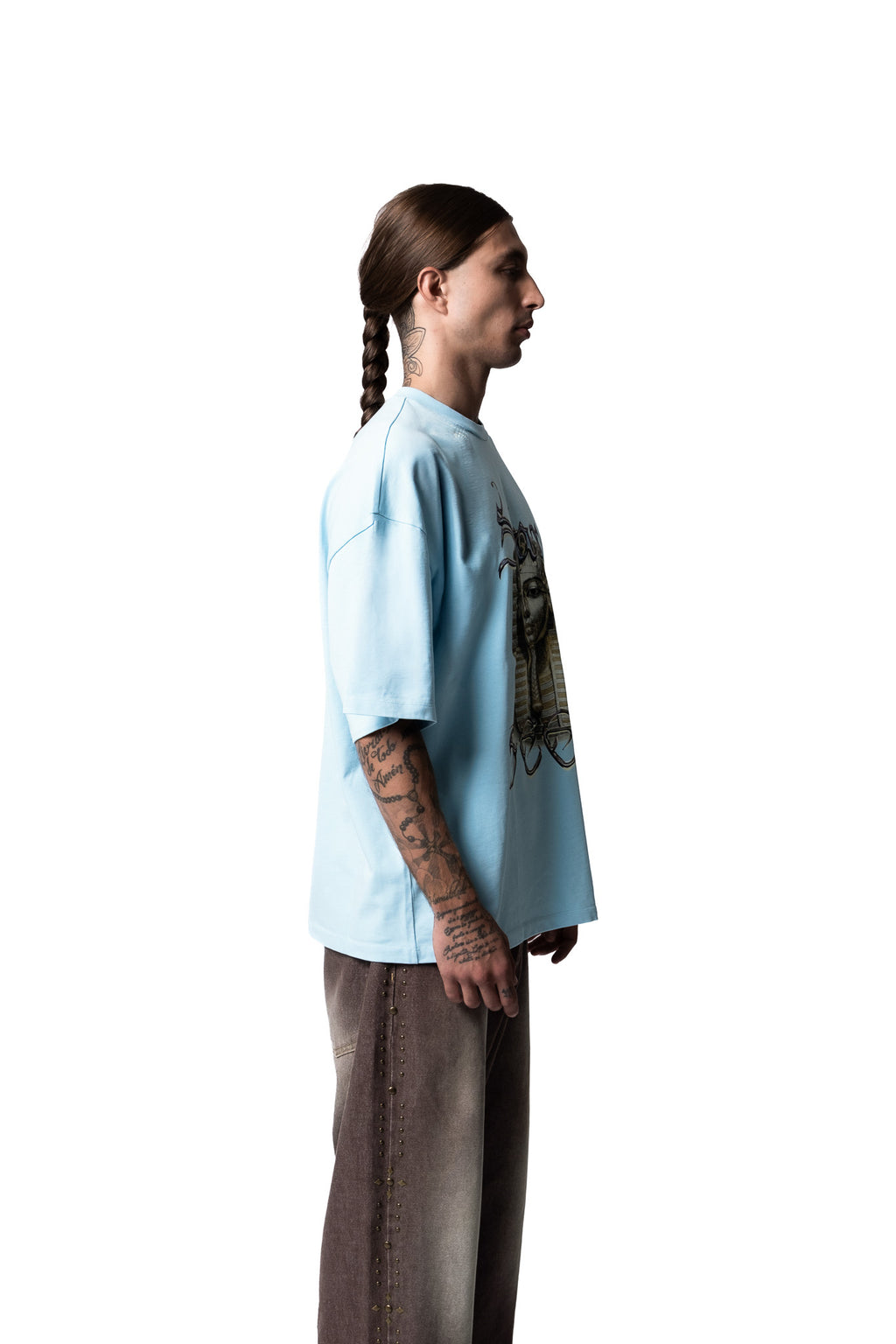 GARCIAS Starseed light blue graphic T-shirt – view 4 of 6