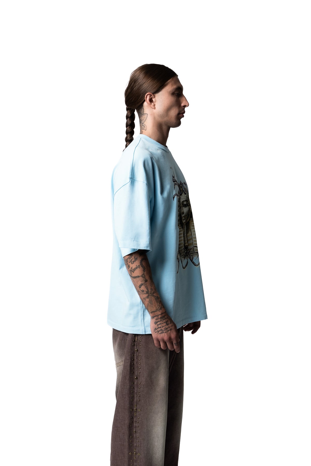 GARCIAS Starseed light blue graphic T-shirt – view 4 of 6