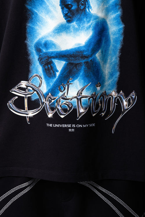 GARCIAS Child of Destiny black graphic T-shirt – view 2 of 6