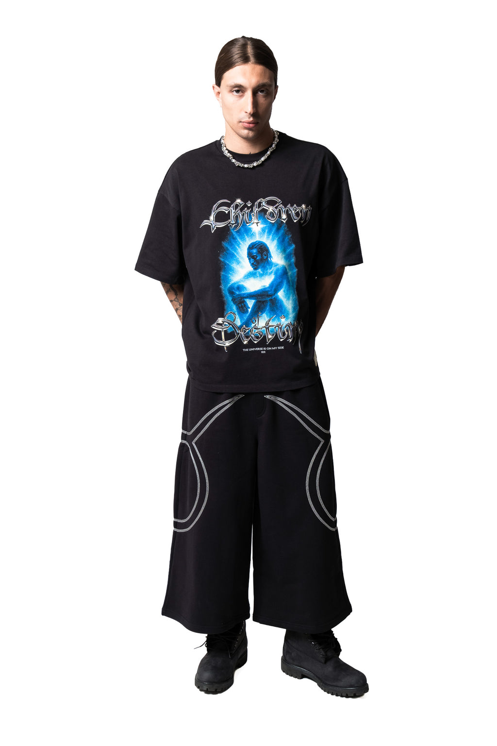 GARCIAS Child of Destiny black graphic T-shirt – view 4 of 6