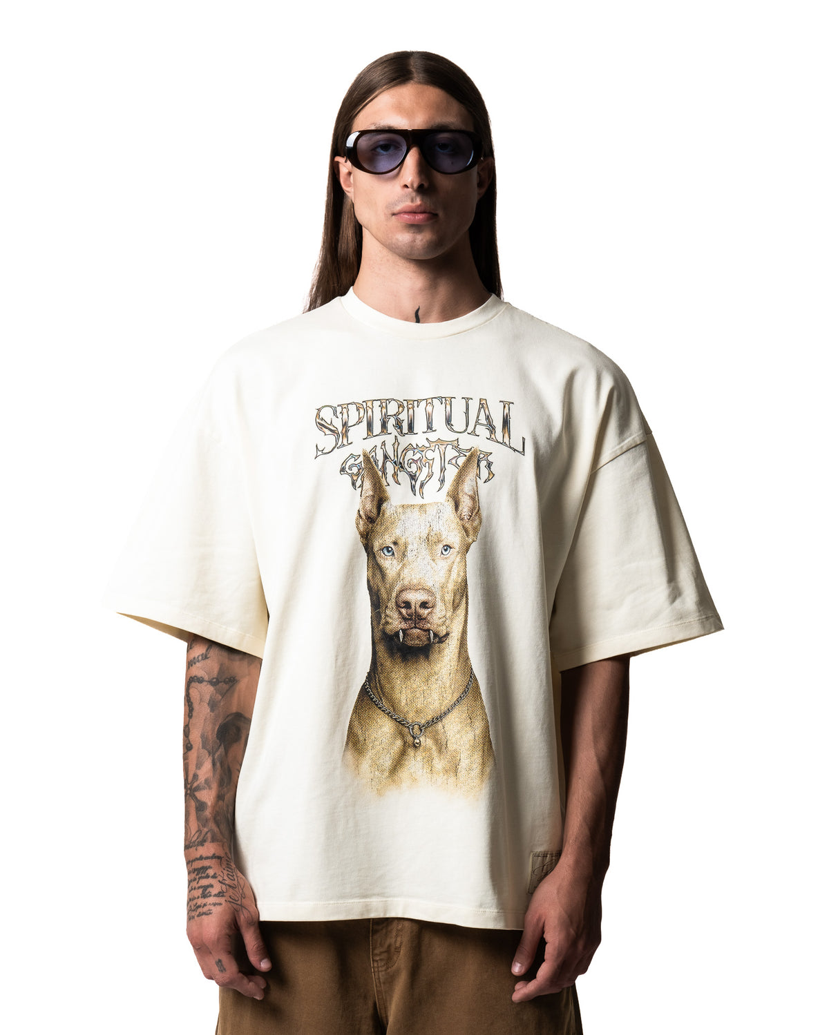 CAMISETA RUBEN DOG MARFIL