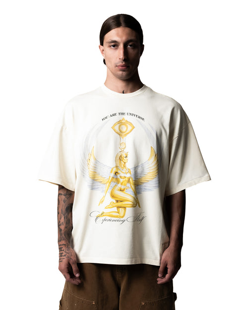 GARCIAS Cleo Future ivory graphic T-shirt – view 1 of 4