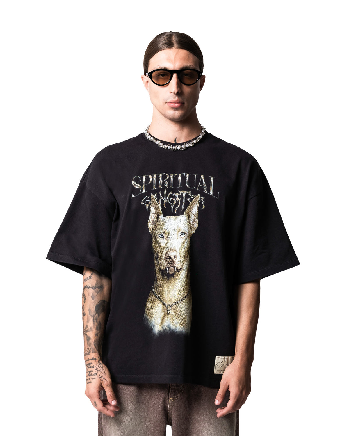 GARCIAS Rubens Dog black graphic T-shirt – view 1 of 4