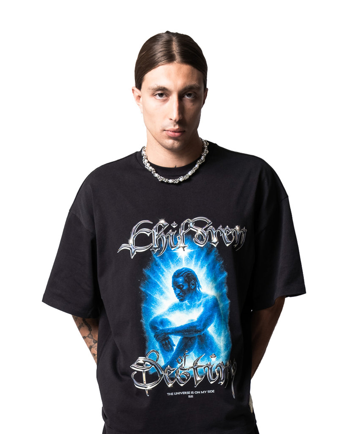 GARCIAS Child of Destiny black graphic T-shirt – view 1 of 6