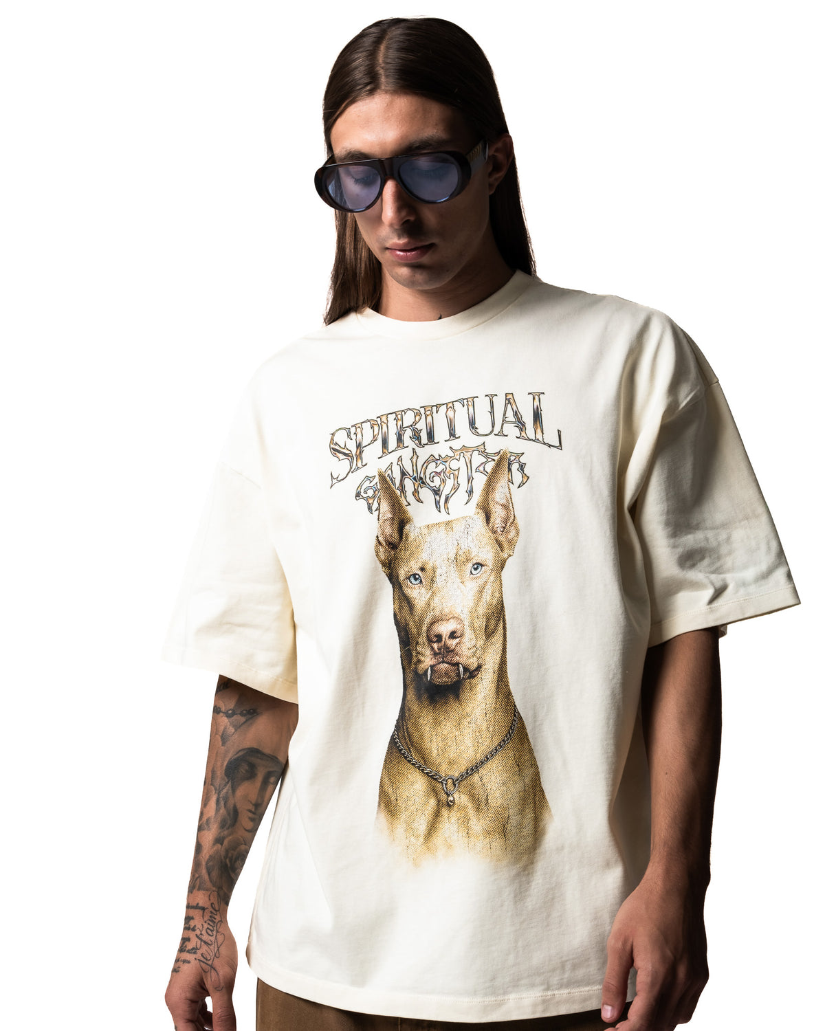 CAMISETA RUBEN DOG MARFIL