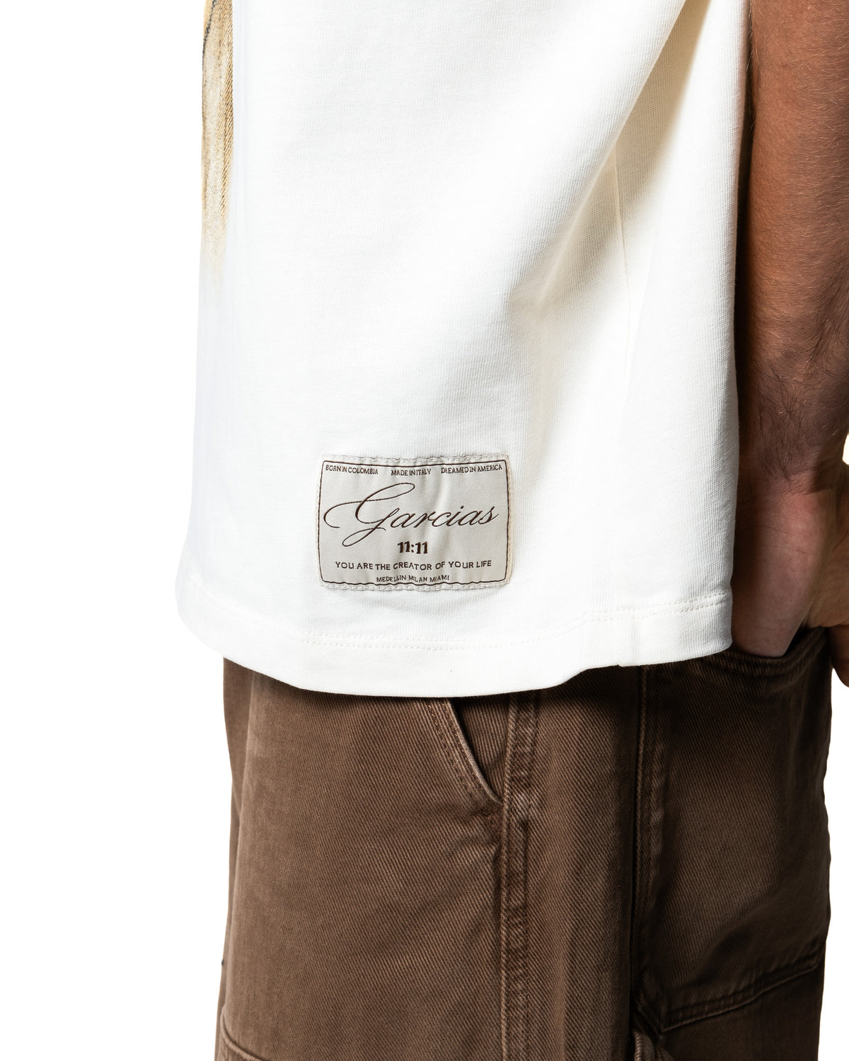 CAMISETA RUBEN DOG MARFIL