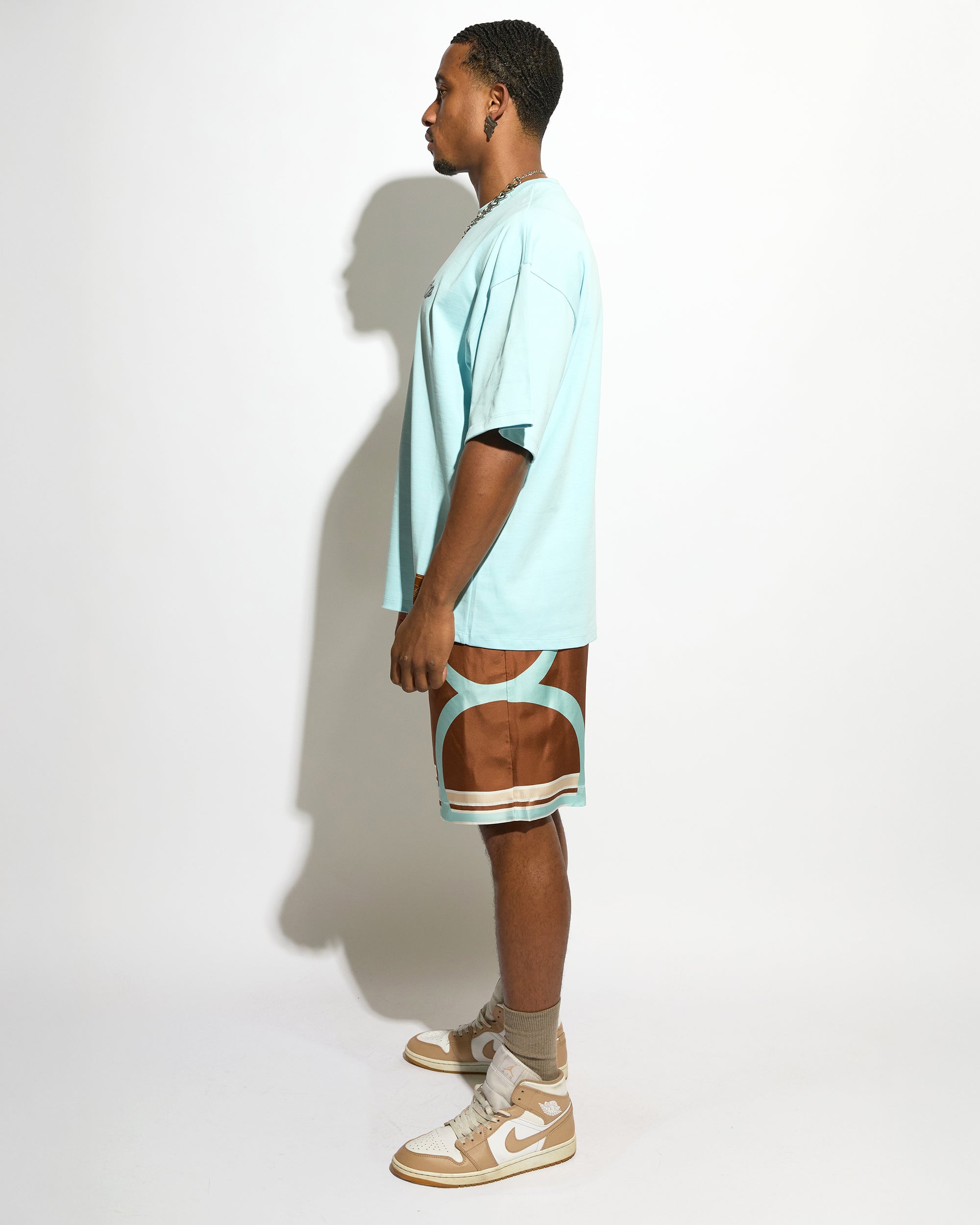 Papacito T-Shirt Baby Blue | GARCIAS product photo 2 of 3