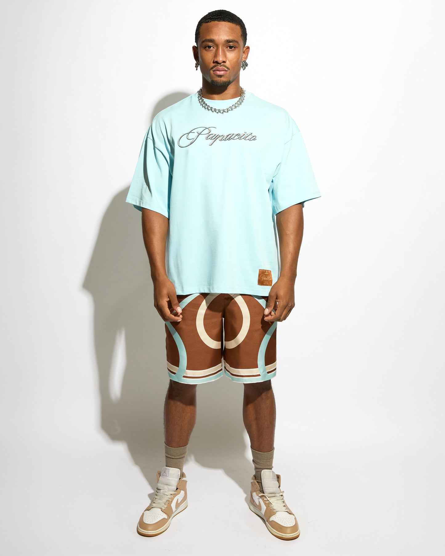 PAPACITO T-SHIRT BABY BLU