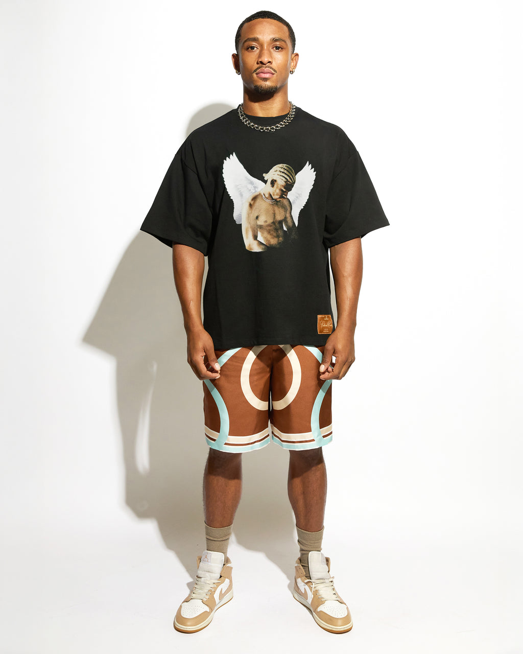 Guardian Angel T-Shirt Black | GARCIAS product photo 1 of 2