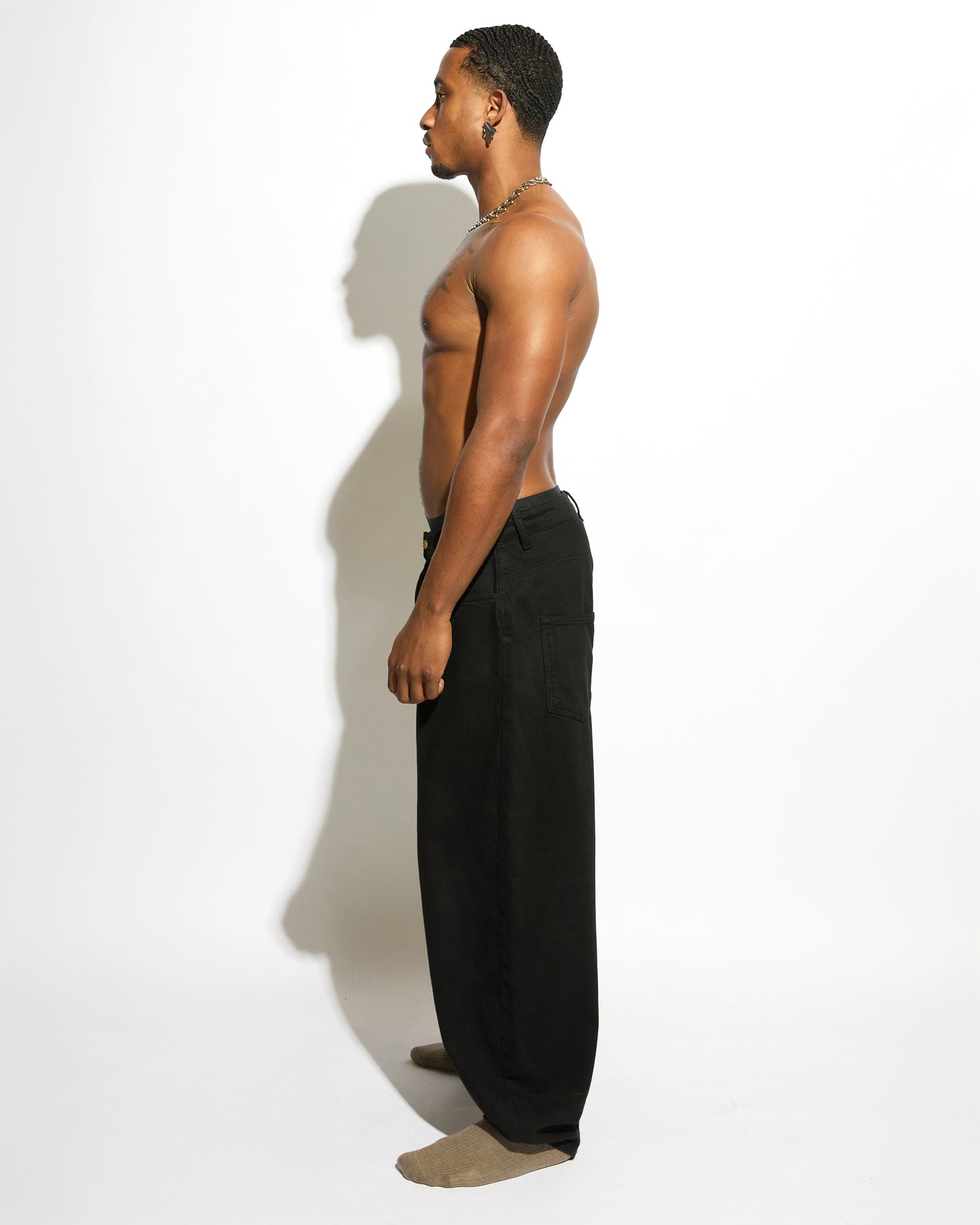 EAZY-E DRILL PANTS BLACK