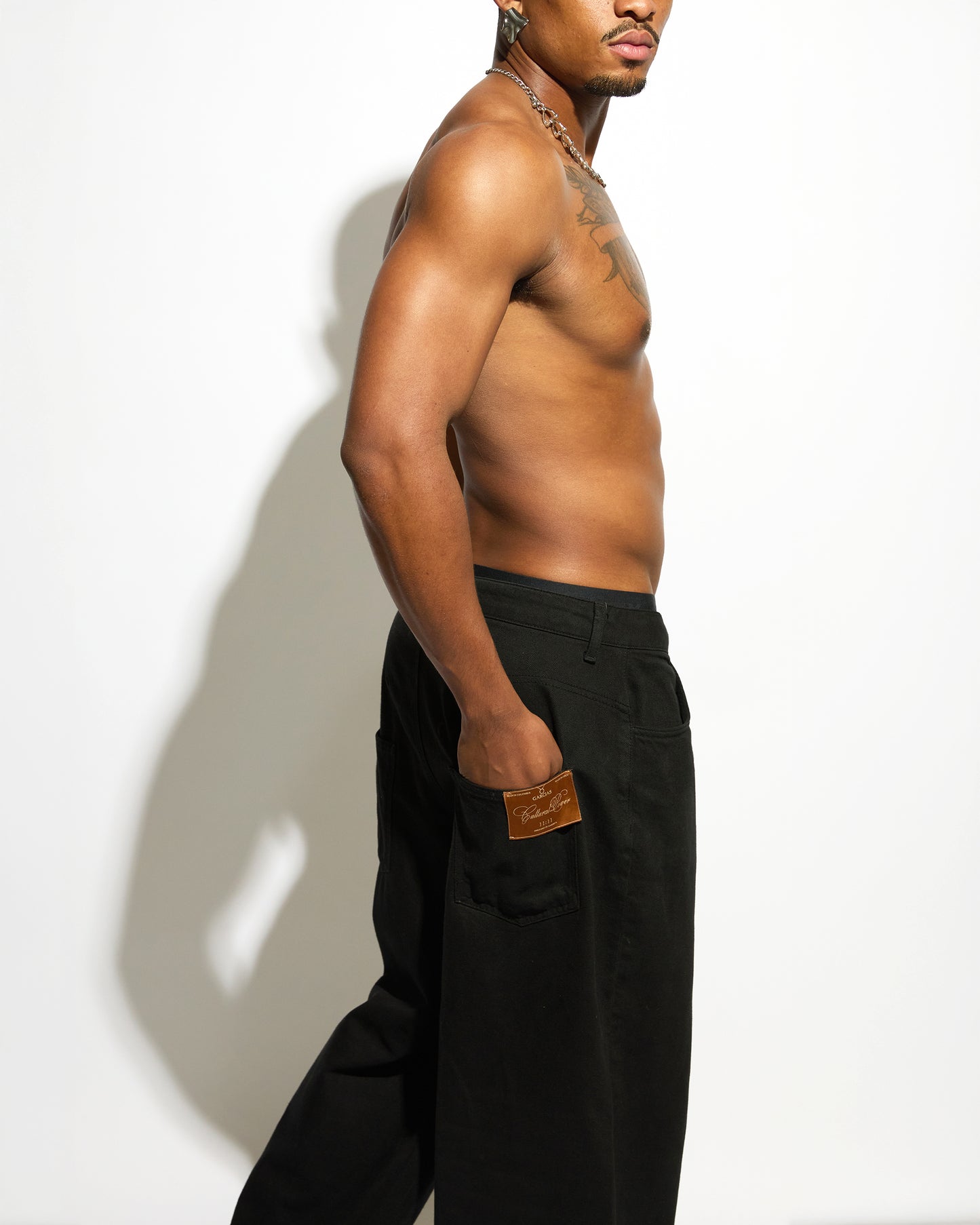 EAZY-E DRILL PANTS BLACK