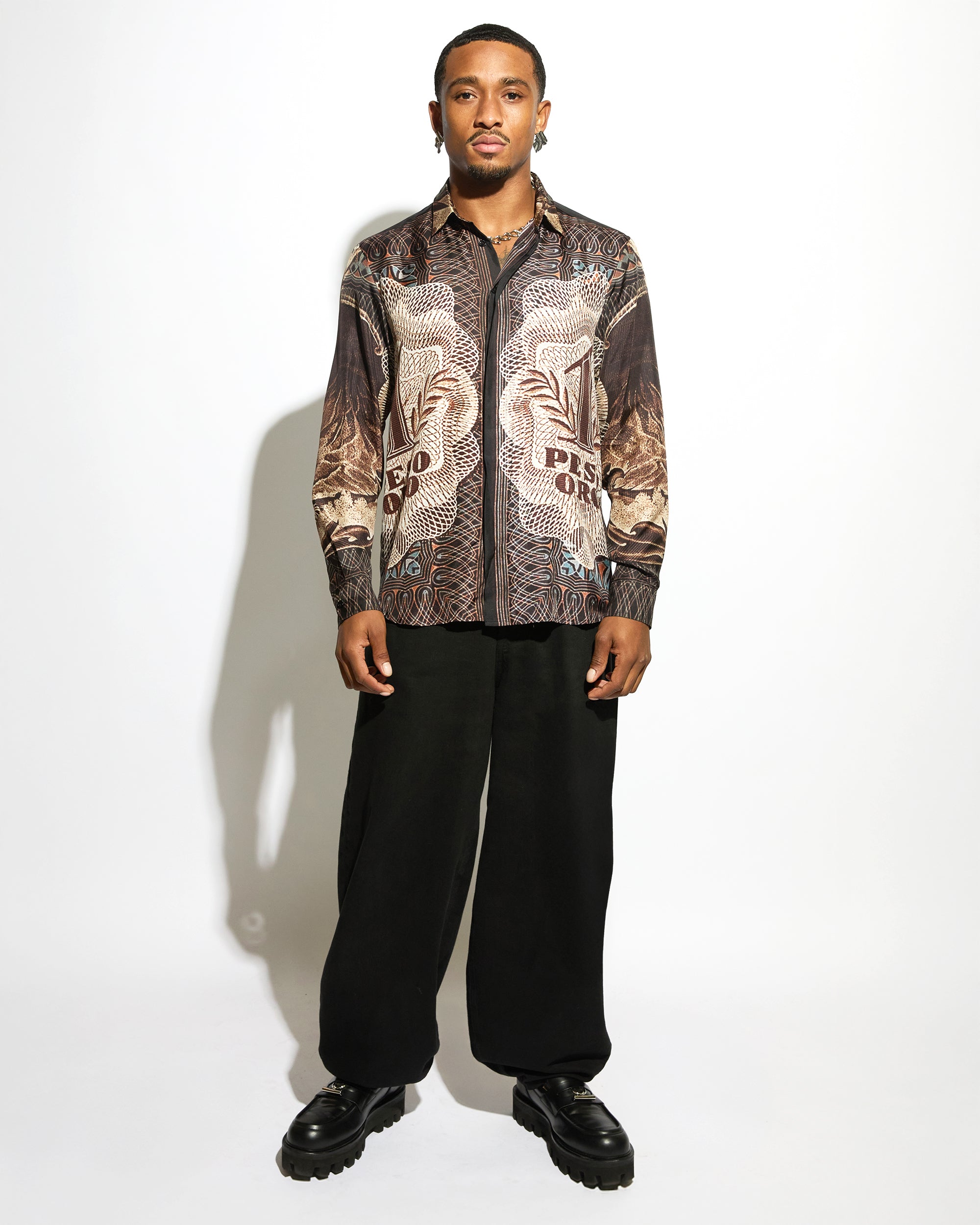 Pesos Silk Shirt | GARCIAS product photo 1 of 3