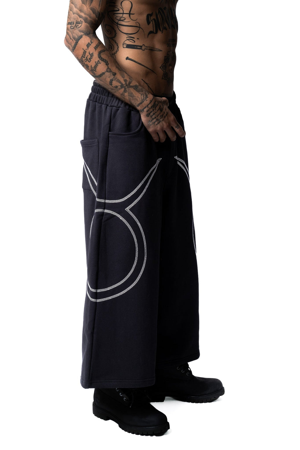 GARCIAS Dreams Mid Pants black – Side view