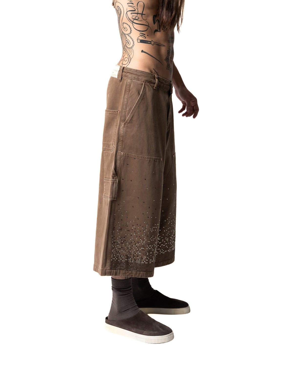 GARCIAS JL Pants brown – Side full length