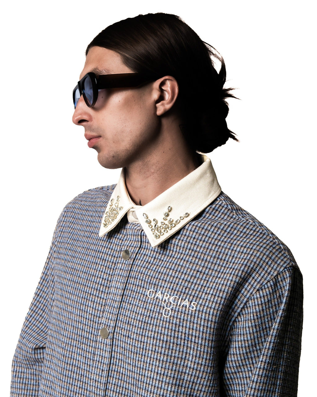 GARCIAS Nick Heaven Check Shirt – Check and collar angle